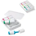 Mini tekstmarkers set van 4 - Hidalgo-werbeartikel Mini tekstmarkers set van 4
