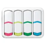 Mini tekstmarkers set van 4 — productfoto 2