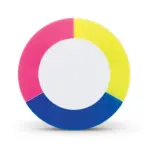 Markeerstift Puck, blauw
