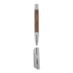 Balpen en rollerball set walnoot hout — productfoto 9