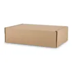 Custommade geschenkdoos 34.7 x 24.3 x 9.9 cm, bruin