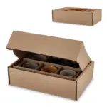Custommade geschenkdoos voor 6 mokken 34.7 x 24.3 x 9.9 cm