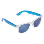 Zonnebril Bradley UV400, transparant blauw