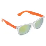 Zonnebril Bradley UV400, transparant oranje