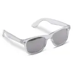 Zonnebril Bradley transparant UV400, transparant zwart