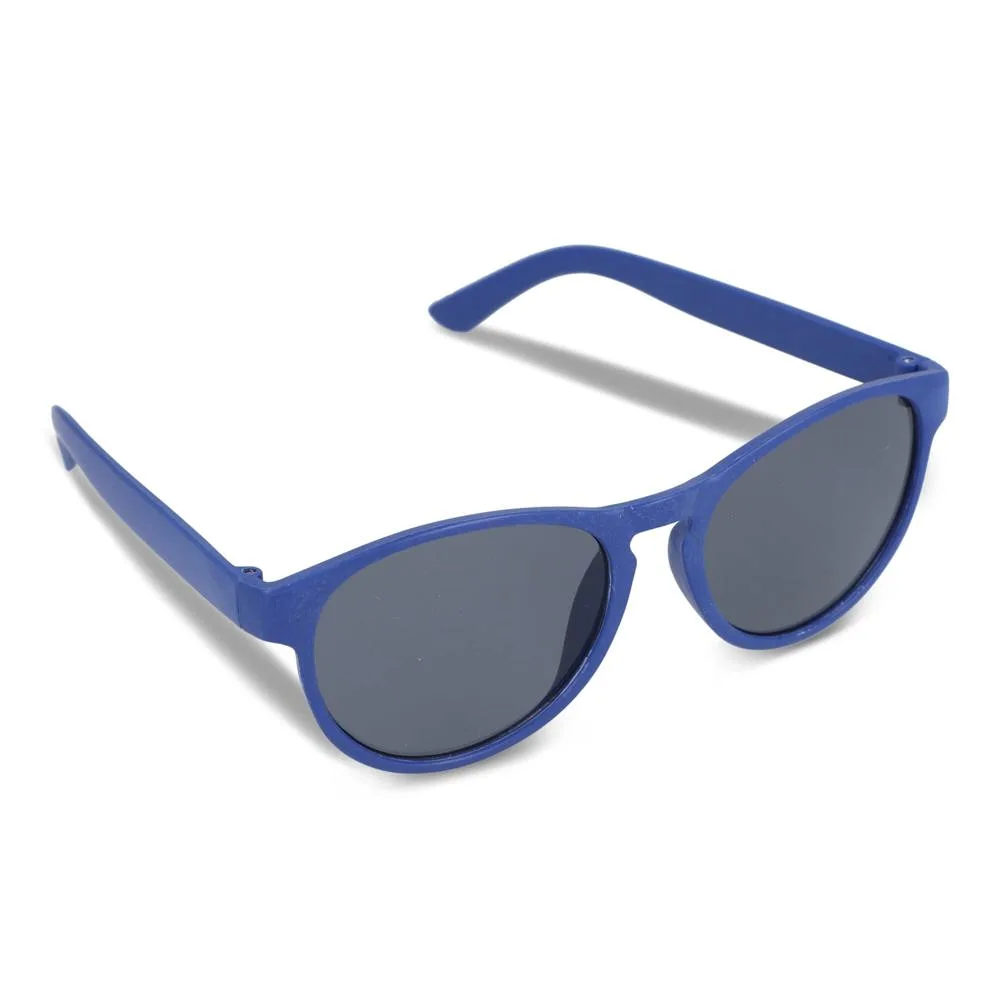 Eco zonnebril tarwestro Earth UV400 blauw - Hidalgo-werbeartikel Eco zonnebril tarwestro Earth UV400, blauw