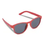Eco zonnebril tarwestro Earth UV400 rood - Hidalgo-werbeartikel Eco zonnebril tarwestro Earth UV400, rood