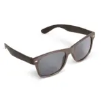 Zonnebril Justin koffievezel UV400, natuur