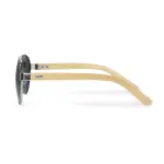 Aviator zonnebril met bamboe poten — productfoto 4