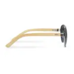 Aviator zonnebril met bamboe poten — productfoto 5