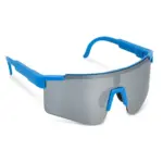 Tom R-PC sportzonnebril met spiegelende glazen UV400, lichtblauw