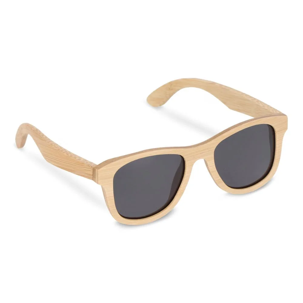Justin bamboe zonnebril UV400 productfoto 2 - Hidalgo-werbeartikel Justin bamboe zonnebril UV400 — productfoto 2