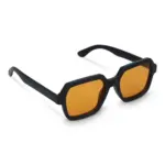 Lars Zonnebril UV400, zwart / oranje