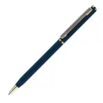 Balpen Slim metaal, blauw