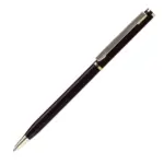 Balpen Slim metaal, zwart