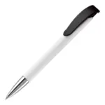 Balpen Apollo hardcolour, wit/zwart