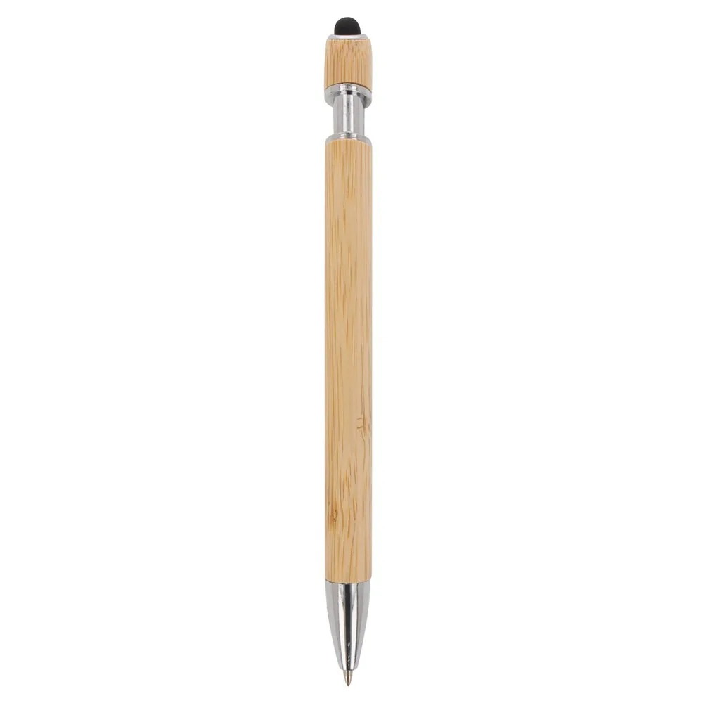 Balpen Parijs Bamboe Stylus productfoto 5 - Hidalgo-werbeartikel Balpen Parijs Bamboe Stylus — productfoto 5