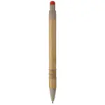 Balpen bamboe en tarwestro met stylus — productfoto 5