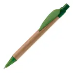 Balpen eco leaf, donker groen
