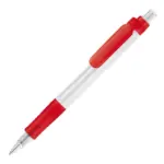 Balpen Vegetal Pen Clear transparant, ecru / rood