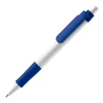 Balpen Vegetal Pen hardcolour, wit / donkerblauw