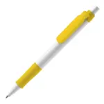 Balpen Vegetal Pen hardcolour, wit / geel