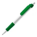 Balpen Vegetal Pen hardcolour, wit / groen