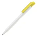 Balpen Ingeo TM Pen hardcolour, wit / geel