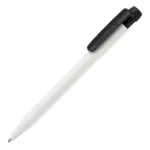 Balpen Ingeo TM Pen hardcolour witzwart - Hidalgo-werbeartikel Balpen Ingeo TM Pen hardcolour, wit/zwart