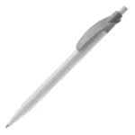Balpen Cosmo hardcolour, wit/zilver