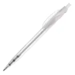 Balpen Cosmo transparant, transparant - wit