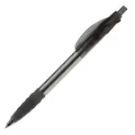 Balpen Cosmo grip transparant, transparant zwart