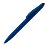 Balpen Touchy stylus hardcolour, donkerblauw / zwart