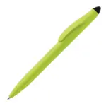 Balpen Touchy stylus hardcolour, lichtgroen / zwart