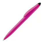 Balpen Touchy stylus hardcolour, roze / zwart