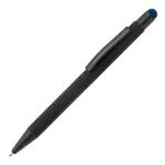 Balpen New York stylus metaal zwartdonkerblauw - Hidalgo-werbeartikel Balpen New York stylus metaal, zwart/donkerblauw