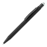 Balpen New York stylus metaal zwartzilver - Hidalgo-werbeartikel Balpen New York stylus metaal, zwart/zilver
