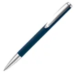 Balpen metaal Modena soft touch, donkerblauw
