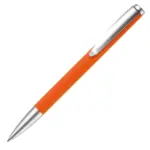 Balpen metaal Modena soft touch, oranje
