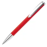 Balpen metaal Modena soft touch, rood