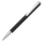 Balpen metaal Modena soft touch, zwart