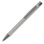 Balpen New York soft touch, licht grijs