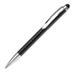 Balpen Modena stylus metaal zwart - Hidalgo-werbeartikel Balpen Modena stylus metaal, zwart