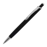 Balpen Monaco Metaal soft touch zwart - Hidalgo-werbeartikel Balpen Monaco Metaal soft touch, zwart