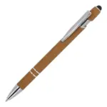 Balpen Paris Metaal soft touch, cognac