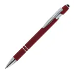 Balpen Paris Metaal soft touch, donker rood