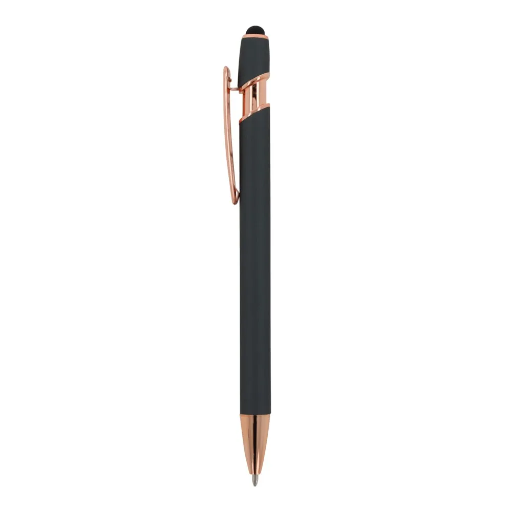 Balpen Paris Luxe Metaal rubberised productfoto 17 - Hidalgo-werbeartikel Balpen Paris Luxe Metaal rubberised — productfoto 17