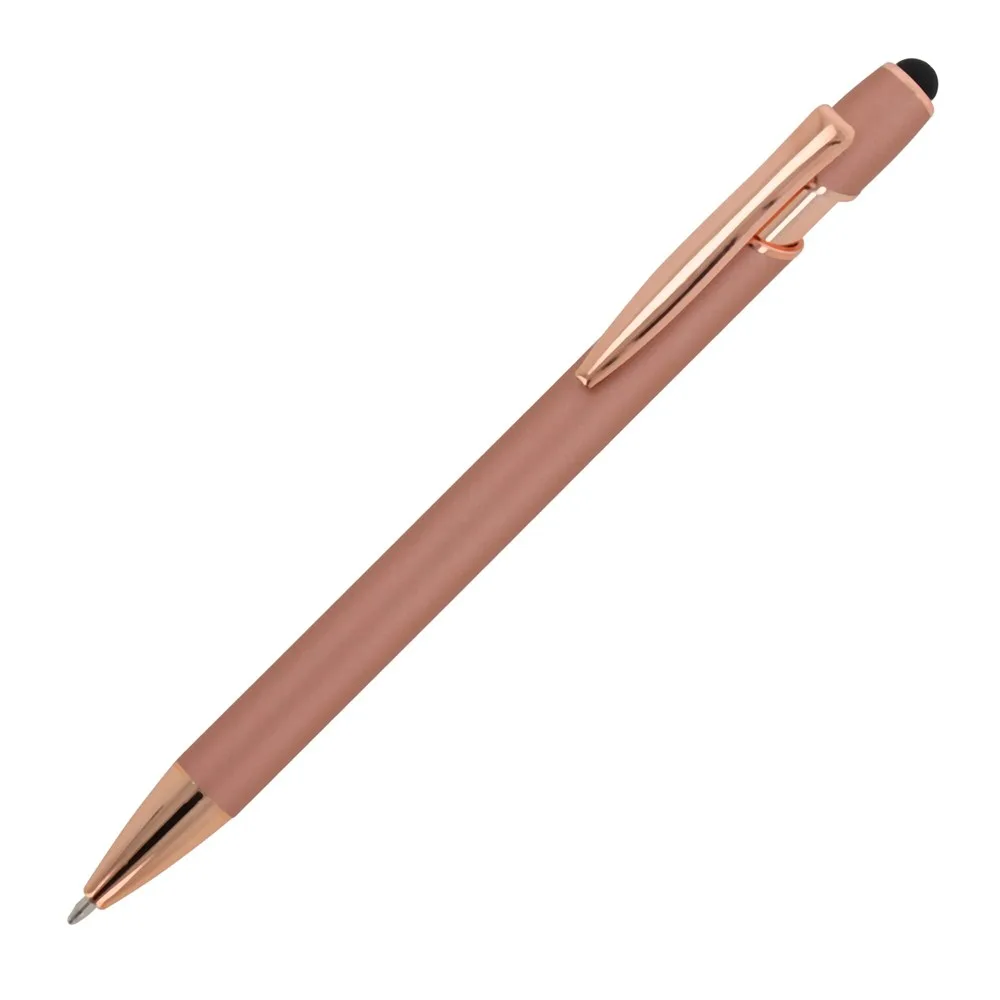 Balpen Paris Luxe Metaal rubberised rose goud - Hidalgo-werbeartikel Balpen Paris Luxe Metaal rubberised, rose goud