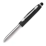 Balpen Shine stylus metaal zwart - Hidalgo-werbeartikel Balpen Shine stylus metaal, zwart