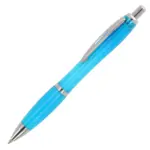 Balpen Hawaii transparant Ocean Bound Plastic, transparant / lichtblauw